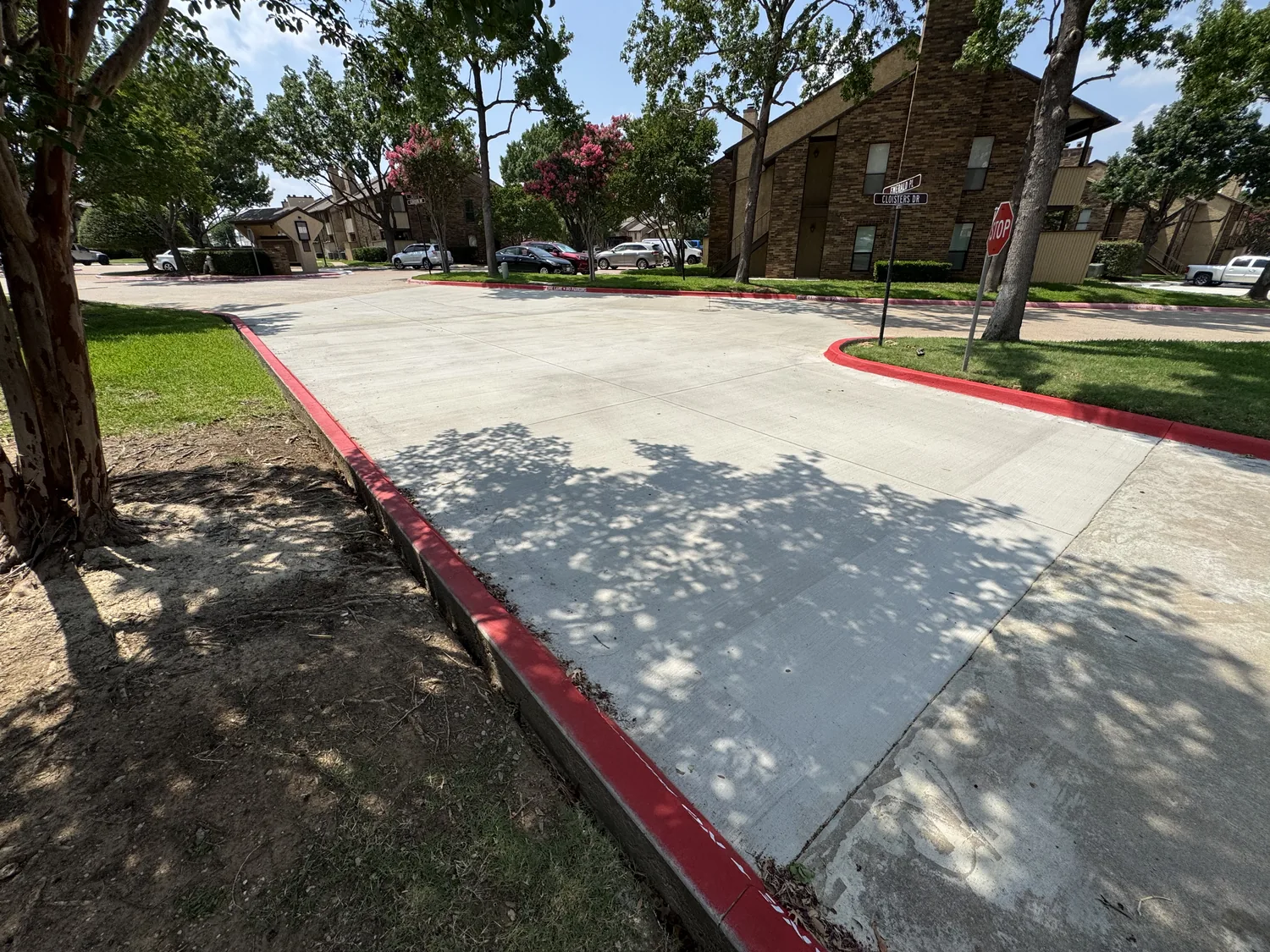 Poured to spec, documented to match by Lucky’s Concrete in Amarillo